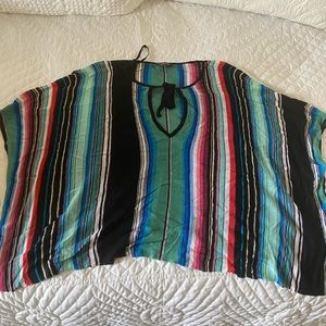 Bebe poncho like shirt
